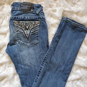 VIGOSS skinny jeans size 27 length 33